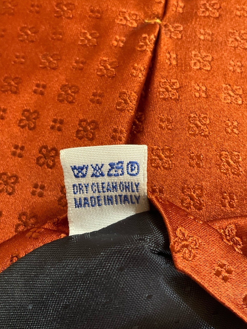 Saraceno Bellagio Italian Silk Jacquard Tie - Picture 3 of 3